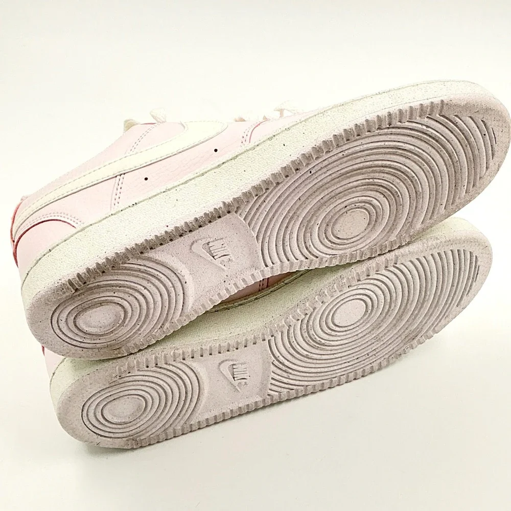 Nike Size 7.5 Court Vision Low Next Nature Pearl Pink Sail NEW Sneakers $85